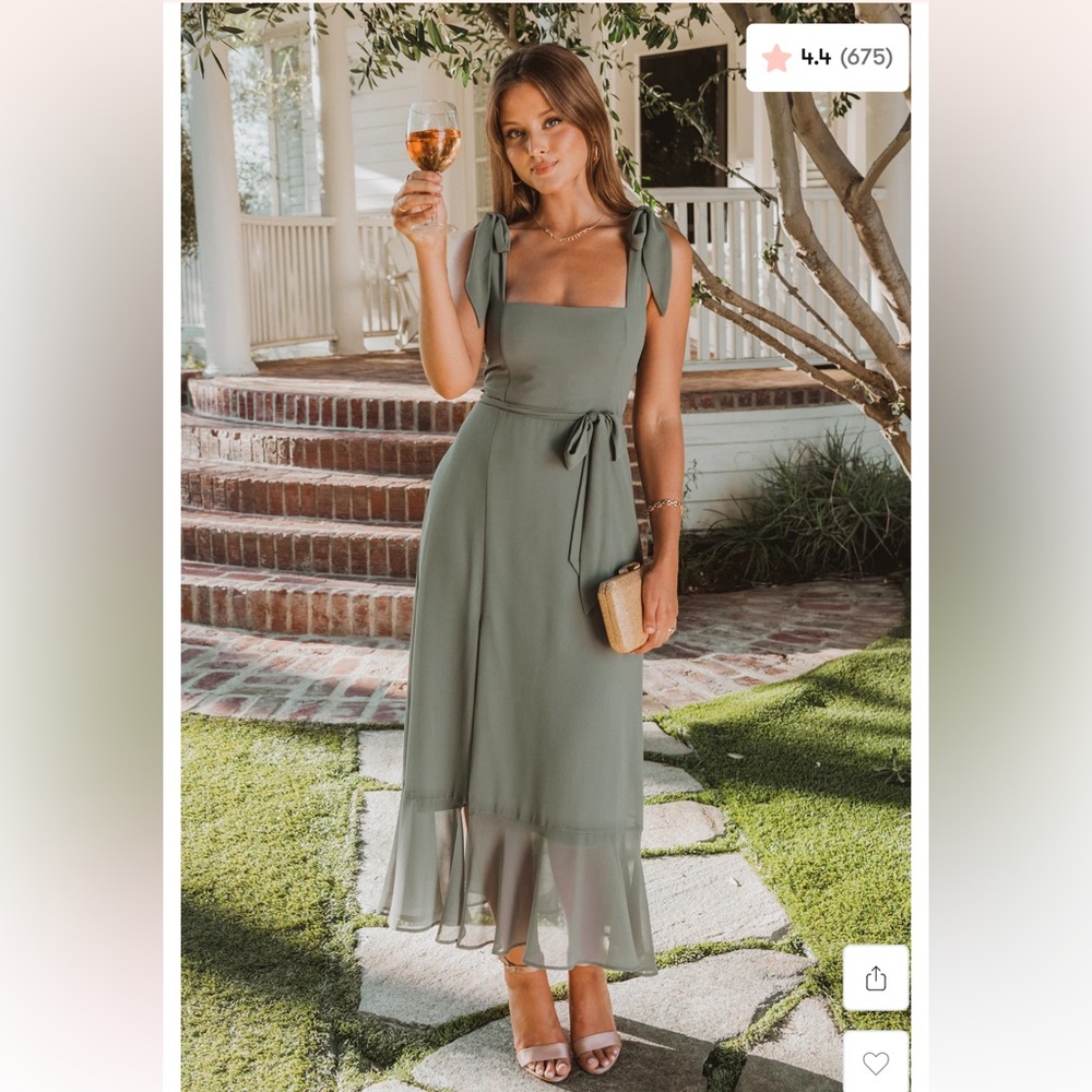 Show Me Your MuMu Claire Midi Dress